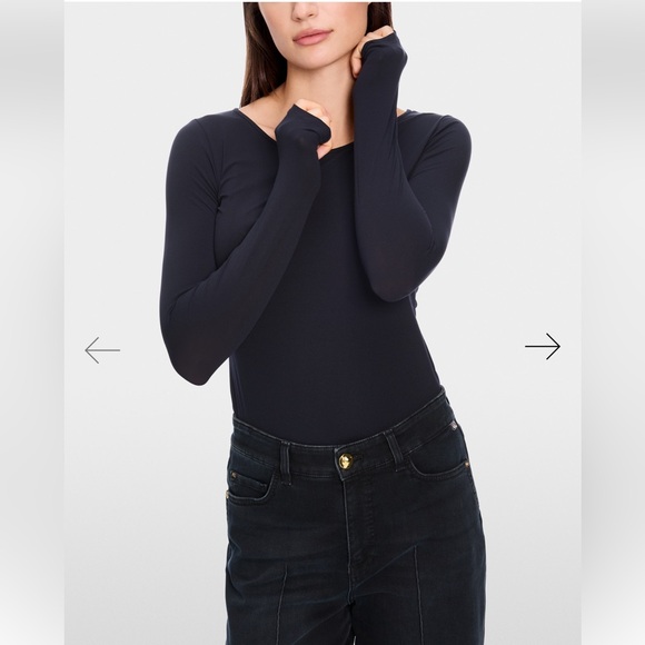 Marc Cain délicate long sleeve shirt 18” - Picture 5 of 10